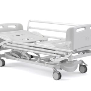 Letto Ospedaliero Elettrico ad Altezza Variabile, 3 Snodi, Sponde a Compasso