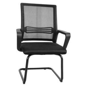 Sedia Cantilever per Visitatore Sidney con Seduta in Schiuma - 1