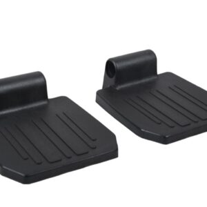 Poggiapiedi in Plastica Coppia Ricambio per 43270-5 - 20 coppie - 1