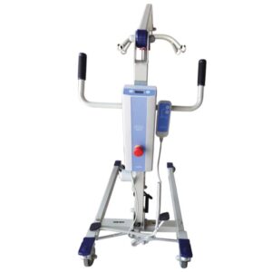 Sollevatore Elettrico Pieghevole Paziente Portata 150 kg in Acciaio - 3