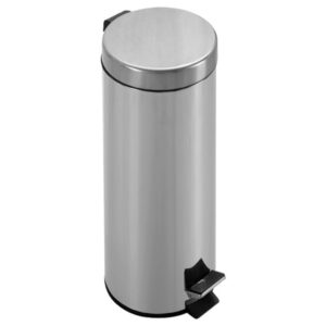 Cestino Rifiuti in Acciaio Inox AISI 410 a Pedale 30 Litri - 4 pezzi - 1
