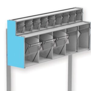 Cassetti Superiori a 14 Scomparti per Carrello Multifunzionale Pediatrico 45656 - 2