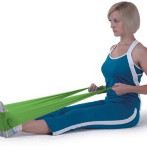 Fascia Elastica di Resistenza Latex Free 1,5 m x 14 cm x 0,25 mm Verde - 40 pz - 2