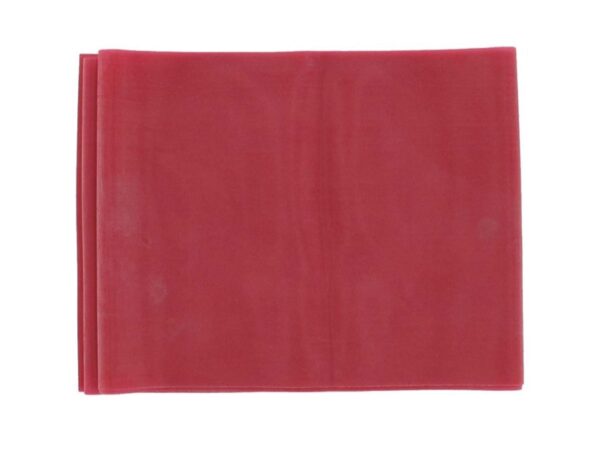 Banda Elastica di Resistenza Latex-Free 1,5 m x 14 cm x 0,30 mm Rossa - 40 pezzi