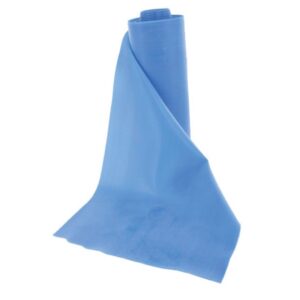 Banda Elastica Latex-Free per Fisioterapia 5,5 m x 14 cm x 0,35 mm - Blu - 10 pz - 1