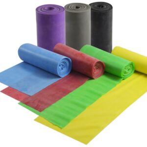 Banda Elastica Latex-Free per Fisioterapia 5,5 m x 14 cm x 0,35 mm - Blu - 10 pz - 3