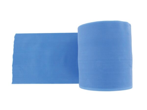 Fascia di Resistenza Latex Free per Fisioterapia 45 m x 14 cm x 0,35 mm Blu - 2
