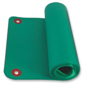 Materassino Fisioterapia con Fori in Schiuma 180x60x1,6 cm Verde - 3 pezzi