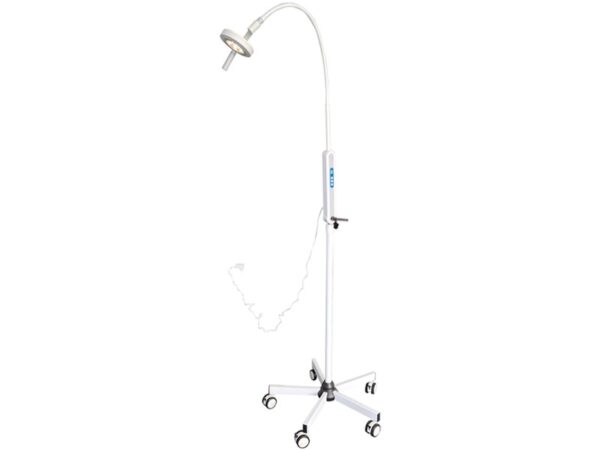 Lampada a LED Lumex con Manico su Carrello per Ambulatorio