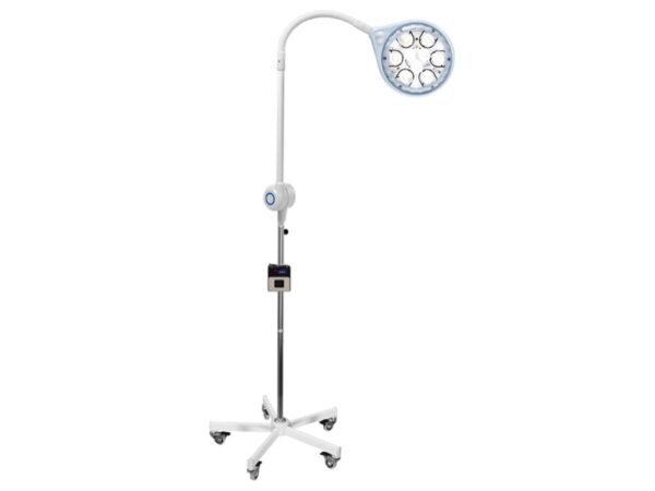 Lampada Primaled-Flex a Luce Fredda con 9 Lenti LED su Carrello con Batteria