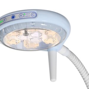 Lampada Primaled-Flex a Luce Fredda con 9 Lenti LED su Carrello con Batteria - 3