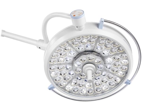 Lampada Scialitica Operatoria Pentaled 63N a Soffitto, 160.000 Lux, 72 LED