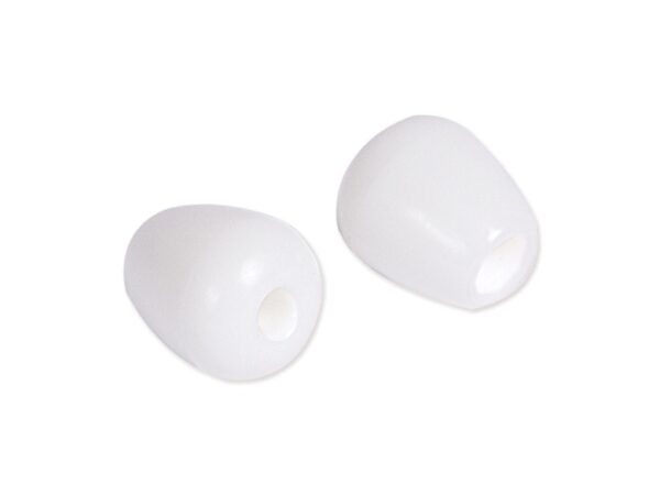 Olive Auricolari Rigide a Vite Bianche per Stetoscopio Classic/Wan/Yton/Duca/Reg