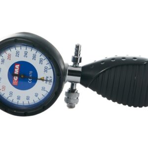 Sfigmomanometro Aneroide Roma Adulti 1 Tubo, Bracciale Blu - 8 pezzi - 2