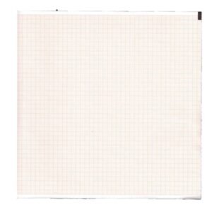 Carta Termica per ECG 210x300 mmxm Griglia Arancio compatibile Burdick - 10 pz