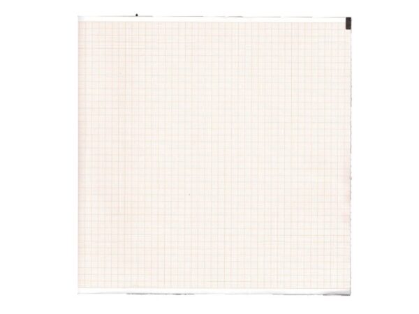Carta Termica per ECG 210x300 mmxm Griglia Arancio compatibile Burdick - 10 pezz