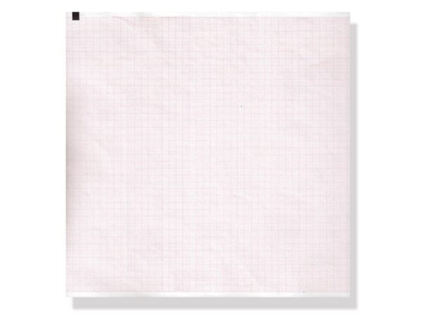 Carta Termica per ECG 210x280 mm Griglia Arancio Phenol Free - 12 pacchi