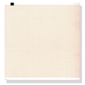 Carta Termica per ECG 210x300 mm Griglia Arancio Phenol Free - 10 pezzi