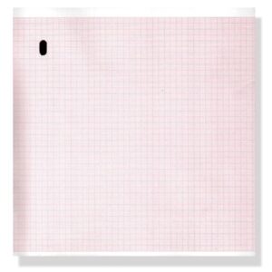 Carta Termica per ECG 215x280 mm Griglia Arancio Phenol Free - 6 pezzi