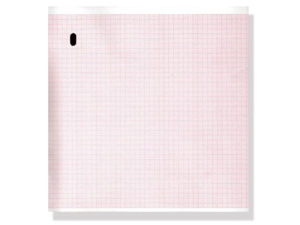 Carta Termica per ECG 215x280 mm Griglia Arancio Phenol Free - 6 pezzi