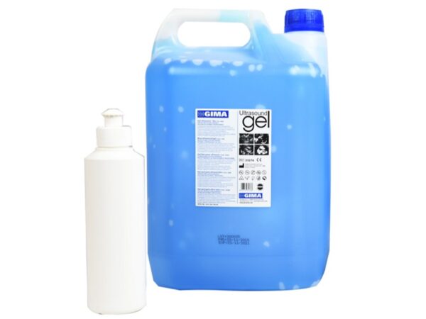 Gel per Ultrasuoni ed Ecografia Blu Tanica da 5 Litri - 16 pezzi