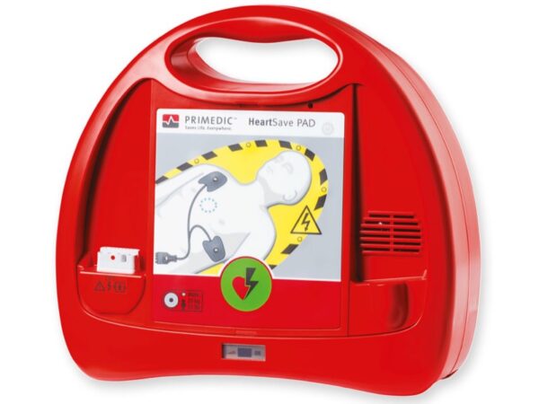 Defibrillatore Primedic HeartSave PAD, Batteria al Litio 360J, Italiano