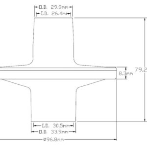 Filtro Antibatterico Monouso per Spirometri MIR e Medisoft - 100 pezzi - 2