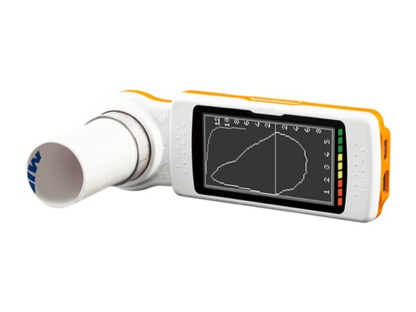 Spirometro Spirodoc con Software per PC Bluetooth MIR SPIRO e Turbina Riutilizza