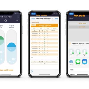 Mir Smart One Spirometro per Picco di Flusso e FEV1 - 2 pezzi - 2