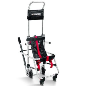 Barella a Sedia Portantina SKID Alluminio con Slitte Autofrenanti