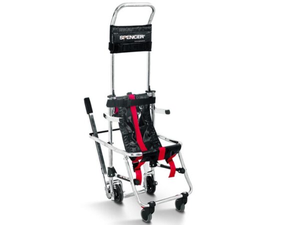 Barella a Sedia Portantina SKID Alluminio con Slitte Autofrenanti