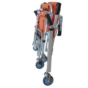 Sedia Portantina per Scale Value in Alluminio 4 Ruote - 3