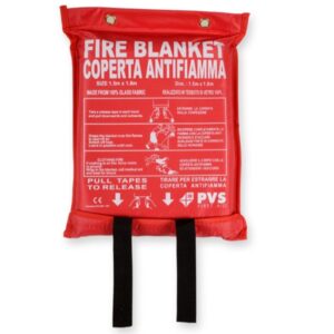 Coperta Antifiamma in Fibra di Vetro - 6 pezzi - 2