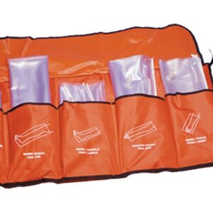 Trousse Immobilizzo Arti con 4 Steccobende Gonfiabili Primo Soccorso - 2 pz