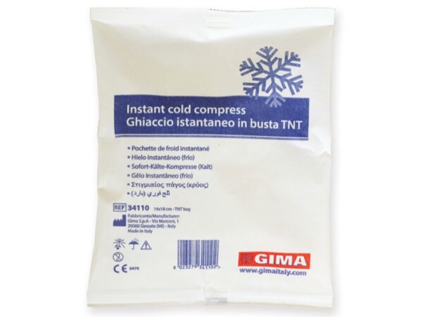 Ghiaccio Istantaneo in Busta TNT 14x18 cm - 250 pezzi