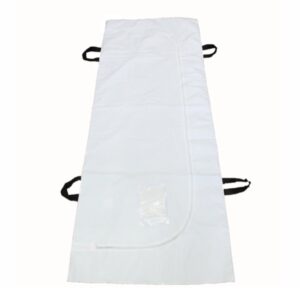 Telo Salma in Vinile Bianco con Cerniera a U e 4 Maniglie Portata 150 kg - 8 pz