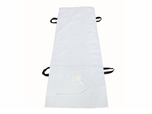 Telo Salma in Vinile Bianco con Cerniera a U e 4 Maniglie Portata 150 kg - 8 pz