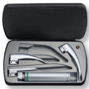 Heine Set Laringoscopio Classic 3+ LED con Manico Ricaricabile 3,5 V - 3 Lame