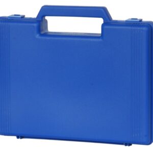 Cassetta Portastrumenti in Plastica Blu Vuota senza Spugna 235x195x45 mm - 50 pz - 2