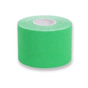 Taping Kinesiologico Standard 5 m x 5 cm Spessore 0,48 mm Verde - 40 pezzi - 1