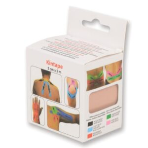 Taping Kinesiologico Standard 5 m x 5 cm Spessore 0,48 mm Colore Pelle - 40 pz - 3