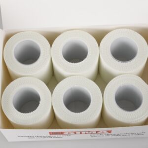 Rocchetto Cerotto in Seta Bianco 10 m x 5 cm - 72 pezzi - 3
