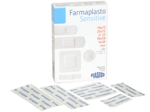 Cerotti Sensitive Ipoallergenici per Pelli Sensibili 5 Misure - 80 confezioni da