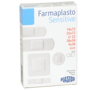 Cerotti Sensitive Ipoallergenici 5 Misure - 80 conf. da 40 pz - 6400 pezzi - 2
