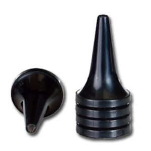 Speculum Monouso per Otoscopio Heine/Kawe diametro 2,5 mm Nero - 3000 pezzi
