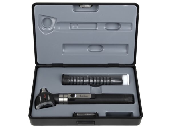Otoscopio F.O. Sigma LED 2,5V Impugnatura Standard Nero - 2 pezzi