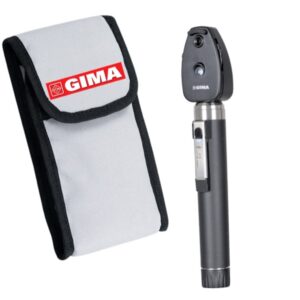 Oftalmoscopio F.O. Sigma 2,5V LED Impugnatura Standard in Borsetta - 2 pezzi - 1