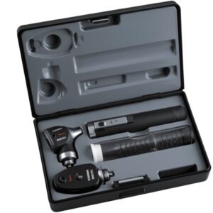 Set Oto-Oftalmoscopio F.O. Sigma 2,5V con 1 Manico in Astuccio Rigido - 2 pz - 1