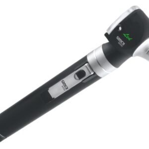 Otoscopio F.O. Sigma LED 2,5V Manico Ricaricabile in Borsetta Nero - 2 pezzi