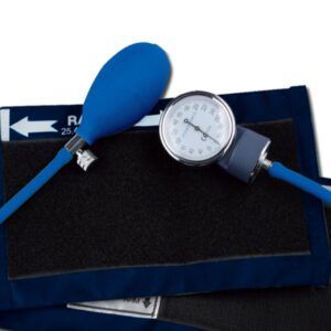 Sfigmomanometro Aneroide Yton Latex Free con Bracciale Blu - 12 pezzi - 1